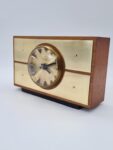 Modernistyczny zegar stołowy firmy Weimar Quartz, Niemcy, lata 70