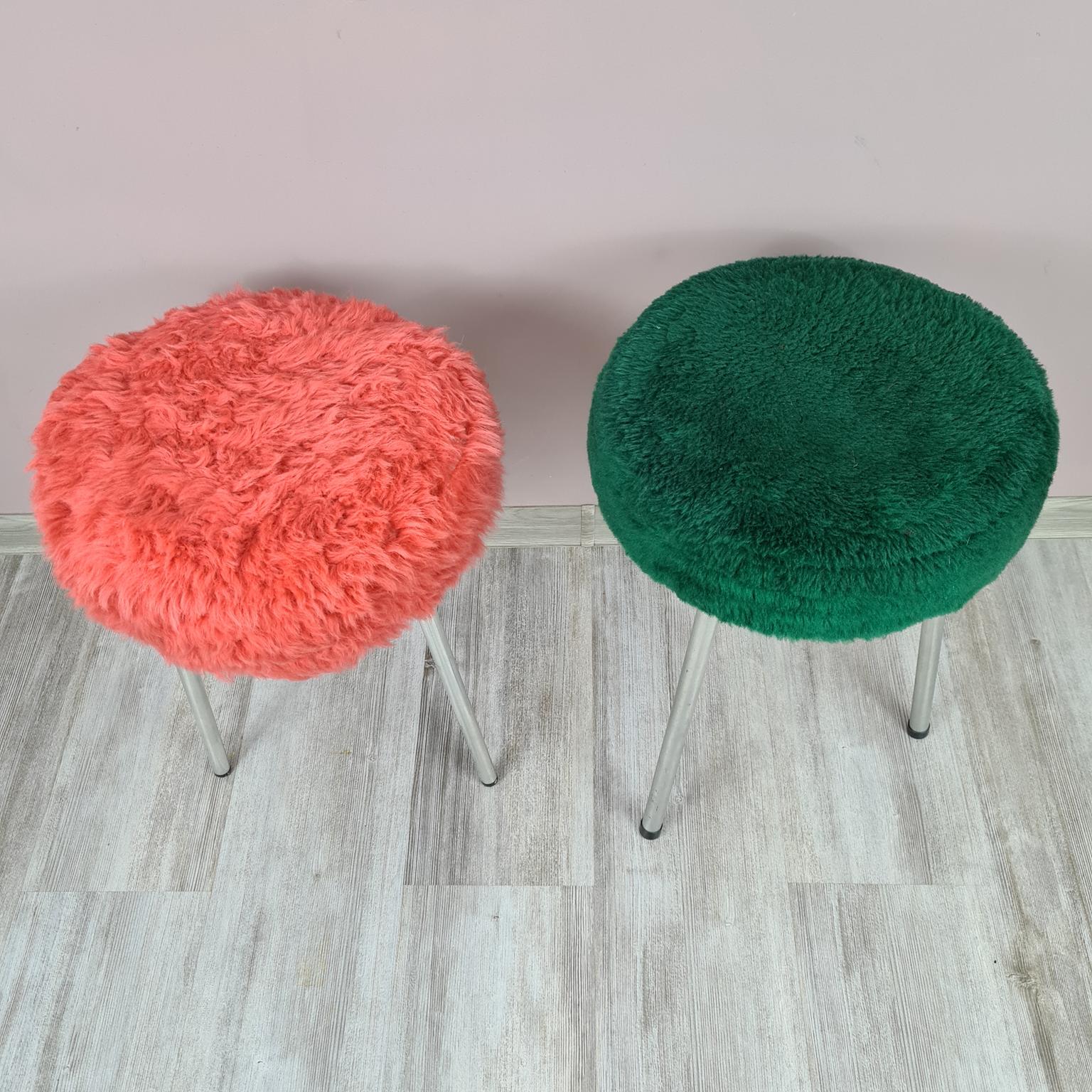 Vintage stools, VEB Elektroinstallation Deutschneudorf, Germany, 1960s/70s