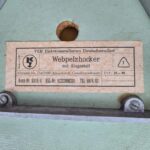 Vintage stools, VEB Elektroinstallation Deutschneudorf, Germany, 1960s/70s