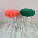 Vintage stools, VEB Elektroinstallation Deutschneudorf, Germany, 1960s/70s