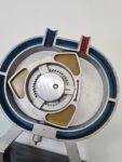 Model edukacyjny silnika rotacyjnego Wankla, Europa, lata 60/70
