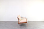 Sofa tekowa vintage, Knoll Antimott, Niemcy, lata 60