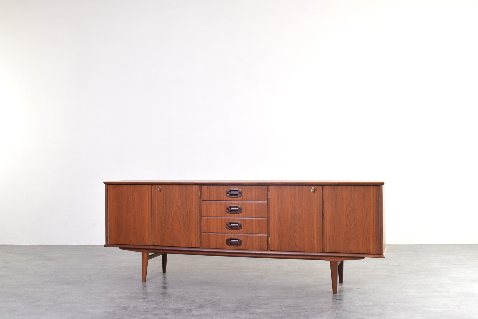 Scandinavian teak sideboard, Denmark, 1960s