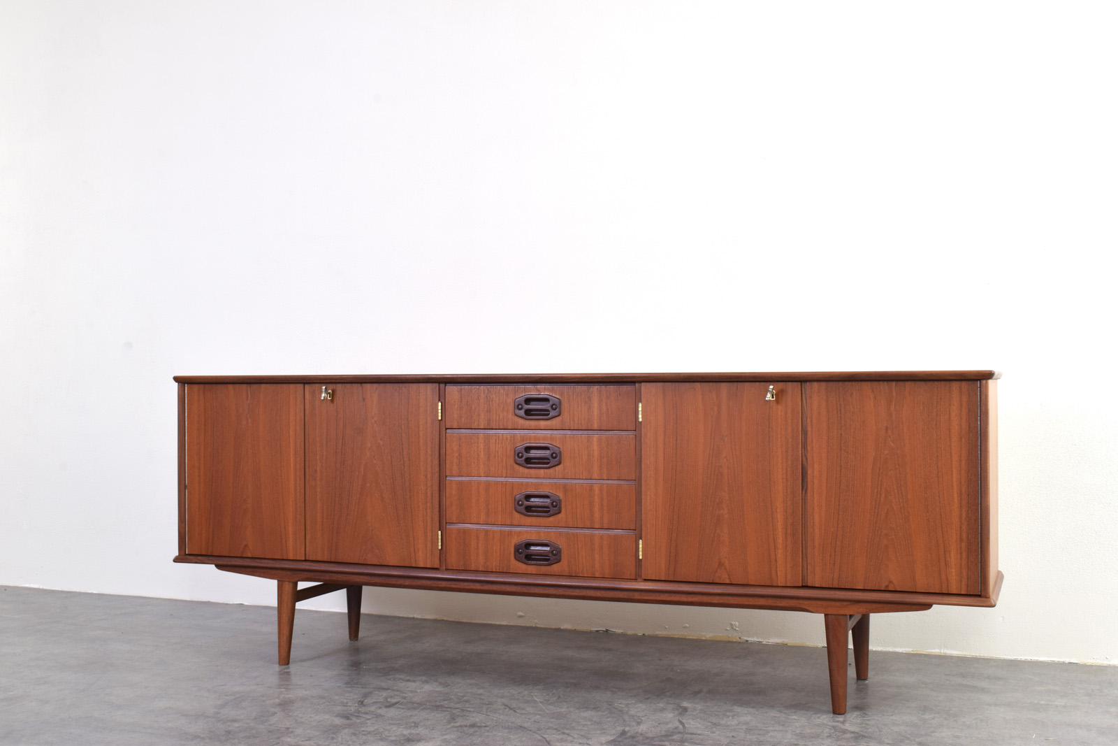Scandinavian teak sideboard, Denmark, 1960s