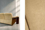 Vintage two-seater sofa, Stressless, Pegasus Low Back Loveseat, Ekornes, Norway