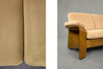 Vintage two-seater sofa, Stressless, Pegasus Low Back Loveseat, Ekornes, Norway