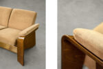 Vintage two-seater sofa, Stressless, Pegasus Low Back Loveseat, Ekornes, Norway