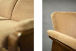 Vintage two-seater sofa, Stressless, Pegasus Low Back Loveseat, Ekornes, Norway