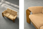 Vintage two-seater sofa, Stressless, Pegasus Low Back Loveseat, Ekornes, Norway