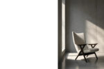 High-back vintage lounge chair, Norway, 1960s