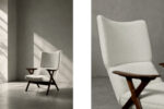 High-back vintage lounge chair, Norway, 1960s
