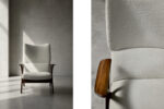 High-back vintage lounge chair, Norway, 1960s