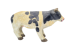 Duża figurka krowy z papier-mâché, lata 70