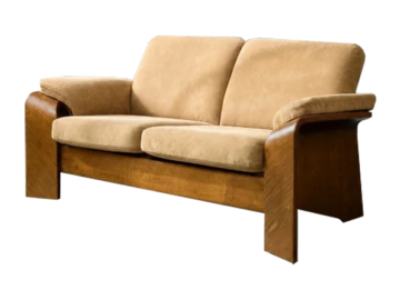 Dwuosobowa sofa vintage, Stressless, Pegasus Low Back Loveseat, Ekornes, Norwegia