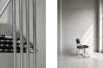 Komplet 4 krzeseł X-line, proj. Niels Jørgen Haugesen dla Hybodan A/S, Dania, lata 70