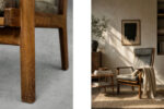 Dębowy fotel vintage GE 181 A, proj. Hans J. Wegner, Getama, Dania, lata 50