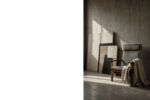 Dębowy fotel vintage GE 181 A, proj. Hans J. Wegner, Getama, Dania, lata 50
