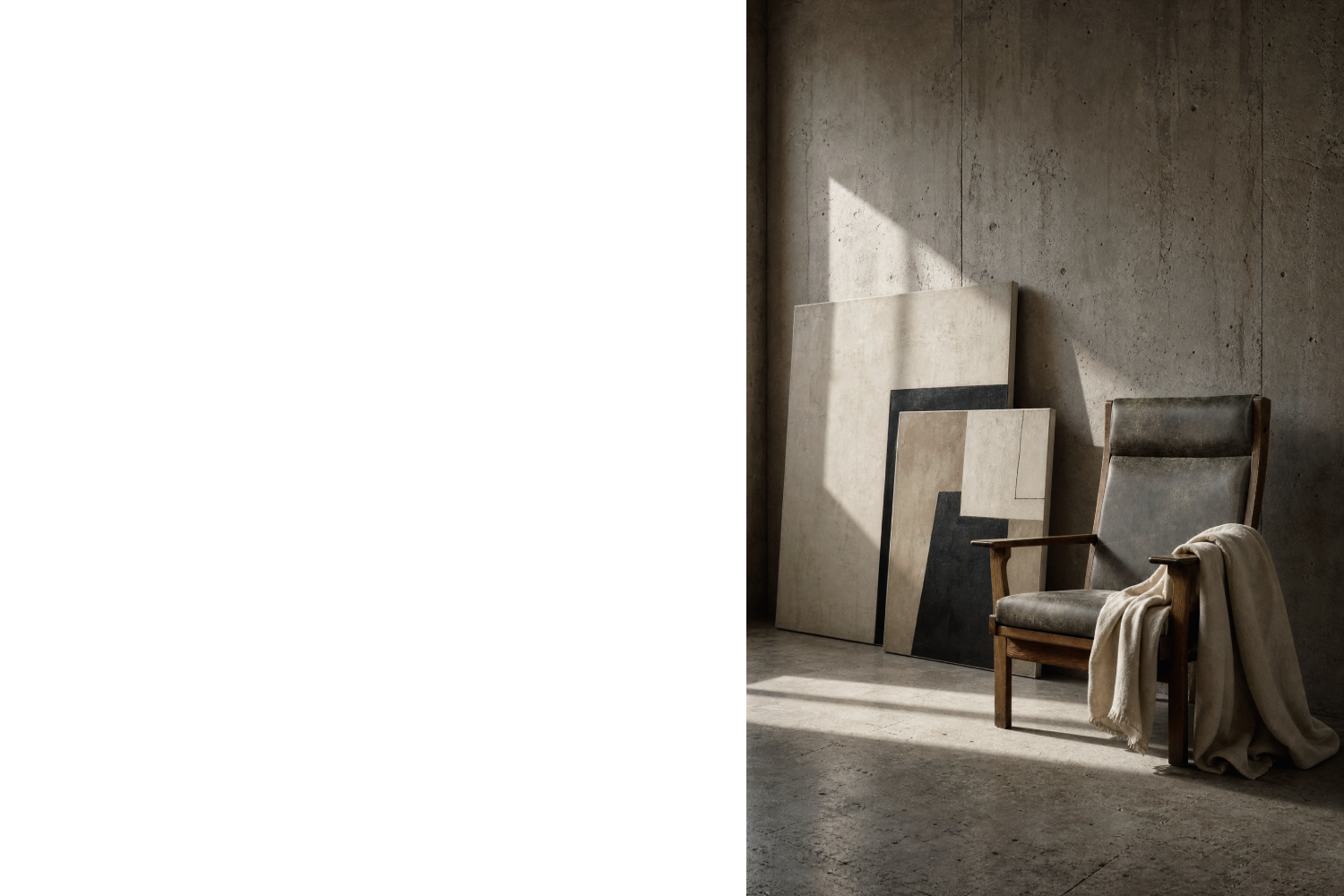 Dębowy fotel vintage GE 181 A, proj. Hans J. Wegner, Getama, Dania, lata 50