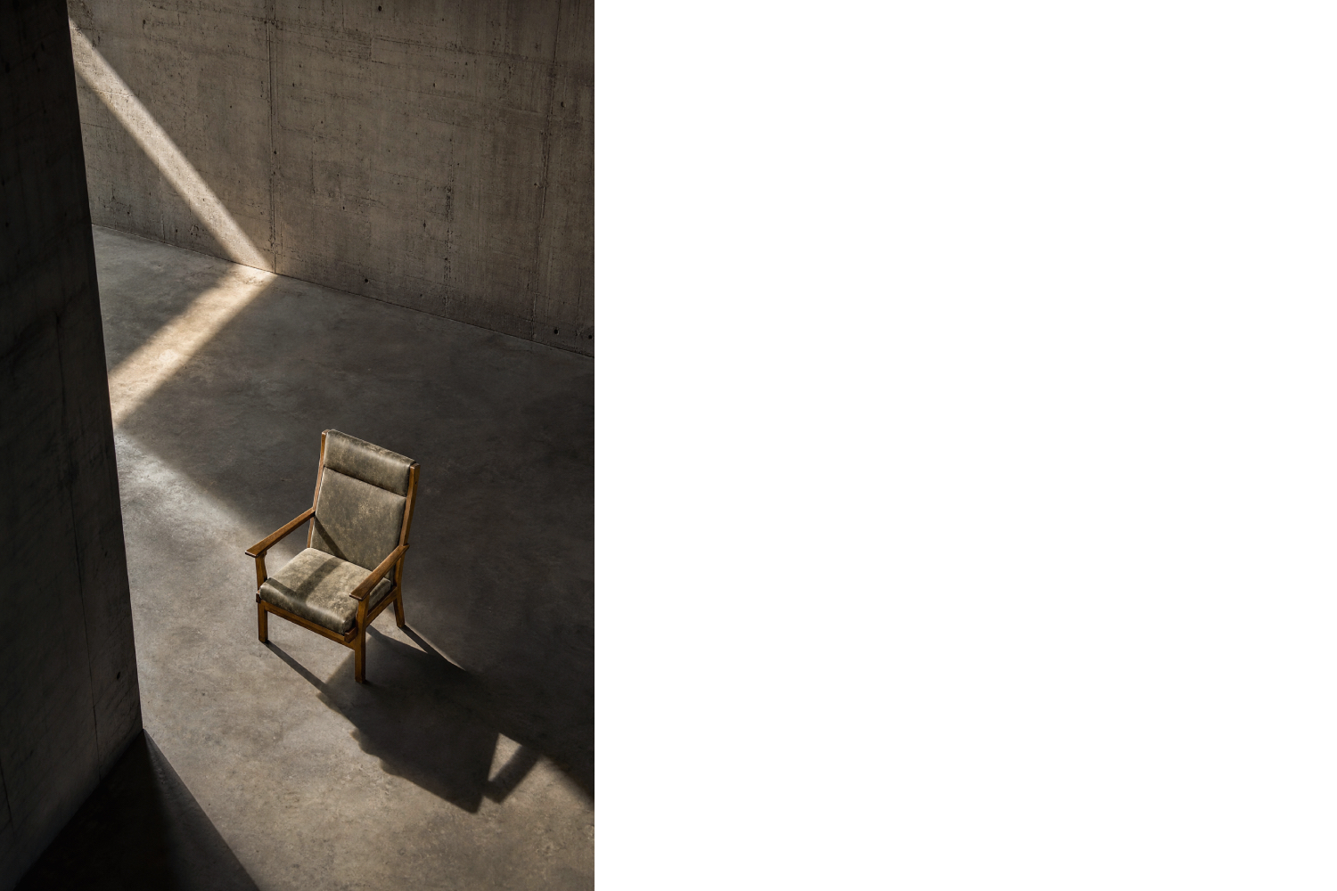Dębowy fotel vintage GE 181 A, proj. Hans J. Wegner, Getama, Dania, lata 50