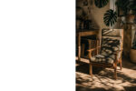 Dębowy fotel vintage GE 181 A, proj. Hans J. Wegner, Getama, Dania, lata 50