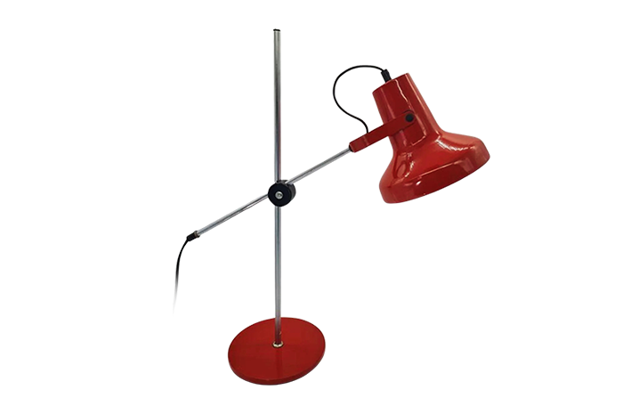 Regulowana lampa biurkowa vintage, model 661, Niemcy Wschodnie, lata 70