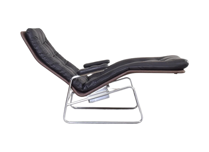 Scandinavian Fenix Chaise Longue, Designed by Sam Larsson, Manufactured by Dux, Sweden, 1960s