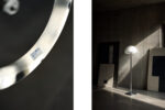 Lampa podłogowa NAFA typ 504, Nybro Armaturfabrik, Szwecja, lata 70