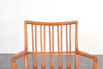 Fotel bujany vintage proj. Hans Wegner, prod. A/S Mikael Laursen, Dania, lata 50