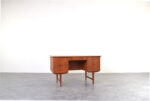 Skandynawskie biurko tekowe, Dania, lata 60