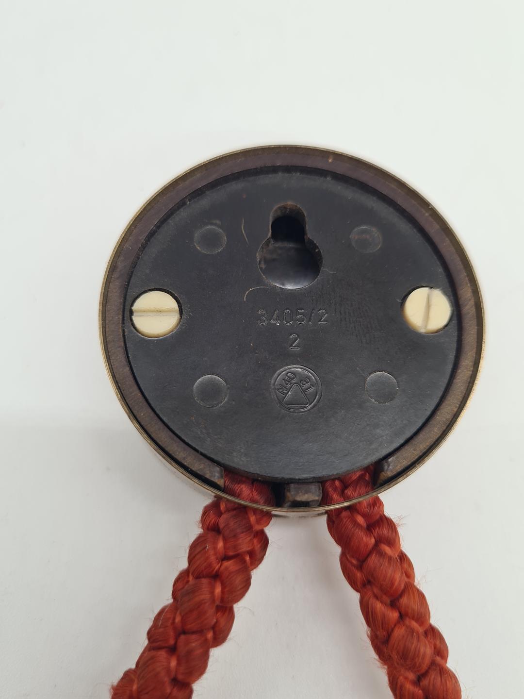 Vintage wall clock, UPG Halle, Germany, 1960s/70s