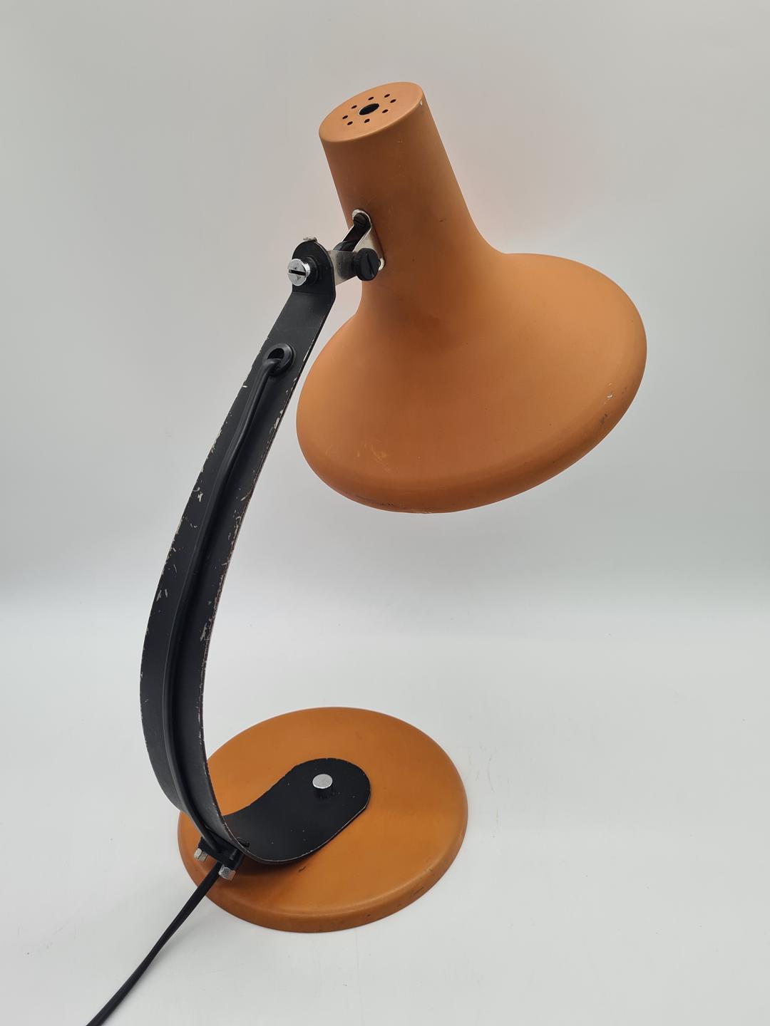 Lampa biurkowa vintage, lata 70