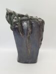 Rzeźbiarski wazon ceramiczny, lata 70