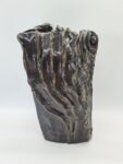 Rzeźbiarski wazon ceramiczny, lata 70