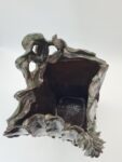 Rzeźbiarski wazon ceramiczny, lata 70