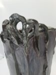 Rzeźbiarski wazon ceramiczny, lata 70