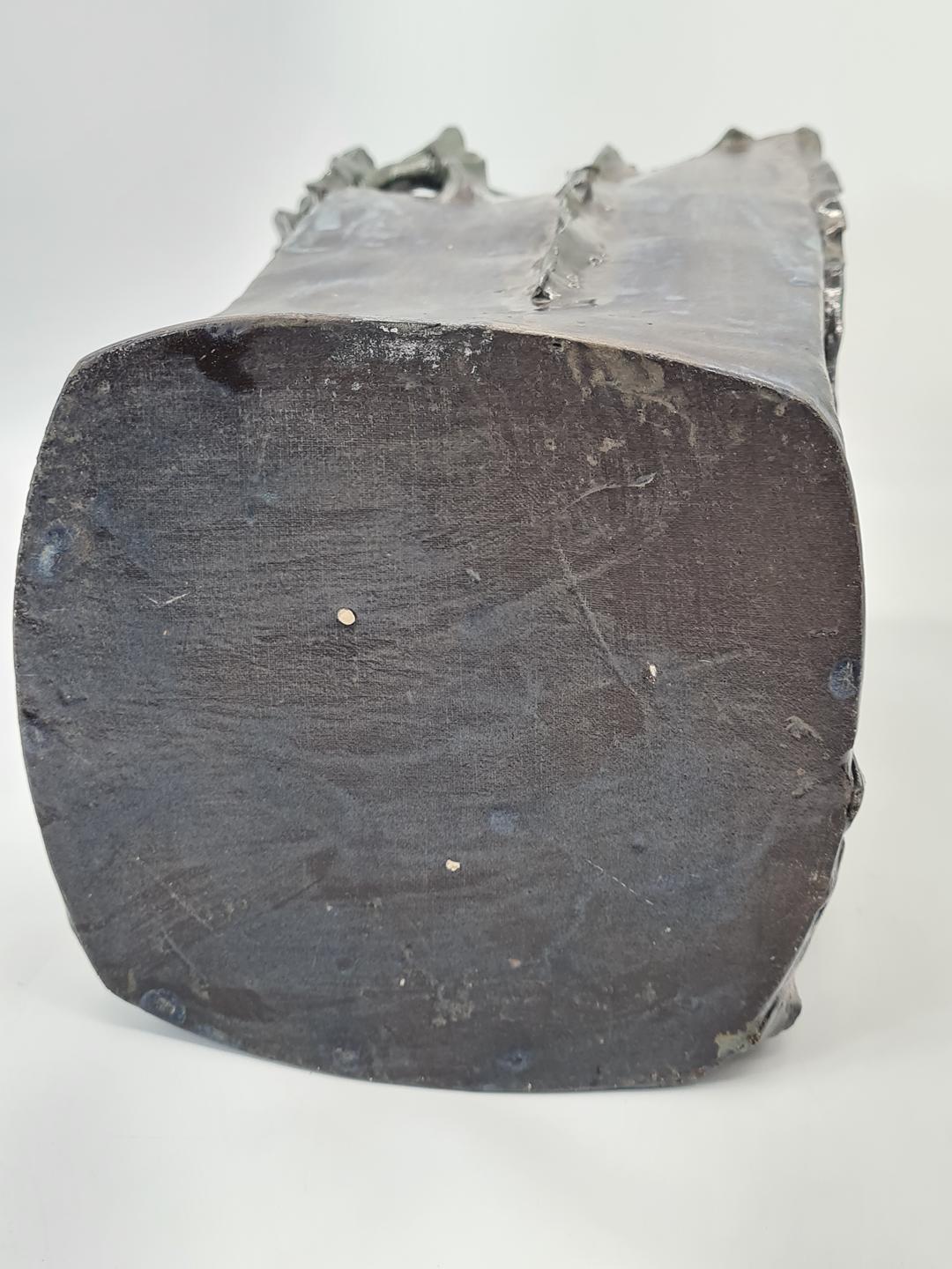 Rzeźbiarski wazon ceramiczny, lata 70