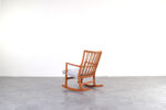 Fotel bujany vintage proj. Hans Wegner, prod. A/S Mikael Laursen, Dania, lata 50