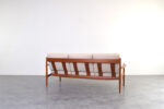 Skandynawska sofa tekowa proj. Grete Jalk, prod. France & Søn, Dania, lata 60