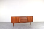 Skandynawski sideboard, proj. Nils Jonsson prod. P.S. Heggen, Norwegia, lata 60