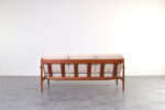 Skandynawska sofa tekowa proj. Grete Jalk, prod. France & Søn, Dania, lata 60