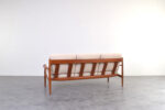 Skandynawska sofa tekowa proj. Grete Jalk, prod. France & Søn, Dania, lata 60