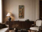 Large Polychrome Bas-Relief, Spain, 1960s