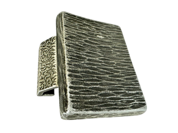 Brutalistyczny aluminiowy uchwyt do drzwi, Alpana, Niemcy, lata 70
