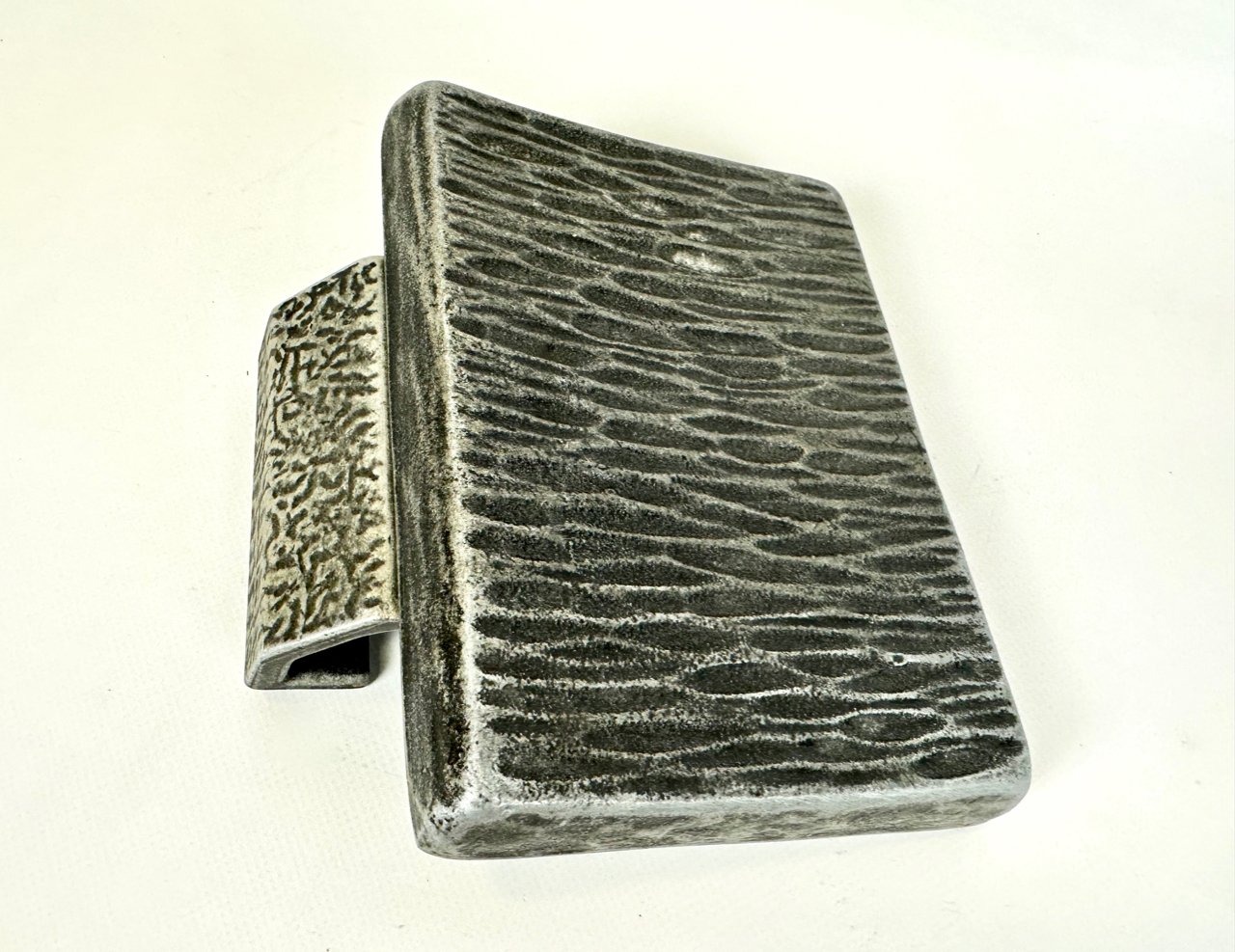 Brutalistyczny aluminiowy uchwyt do drzwi, Alpana, Niemcy, lata 70