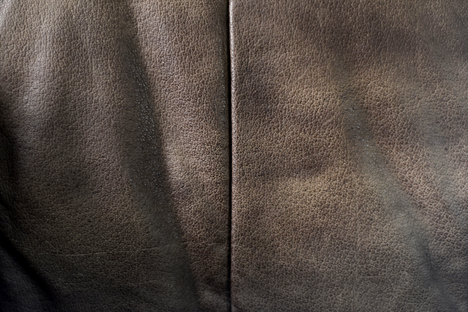 Dwuosobowa brutalistyczna skórzana sofa z funkcją spania, Niemcy, lata 70