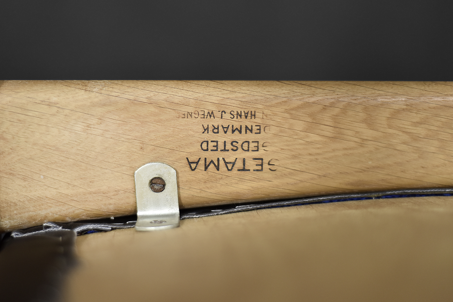 Komplet 4 krzeseł gabinetowych, proj. Hans J. Wegner dla Getama, Dania, lata 60