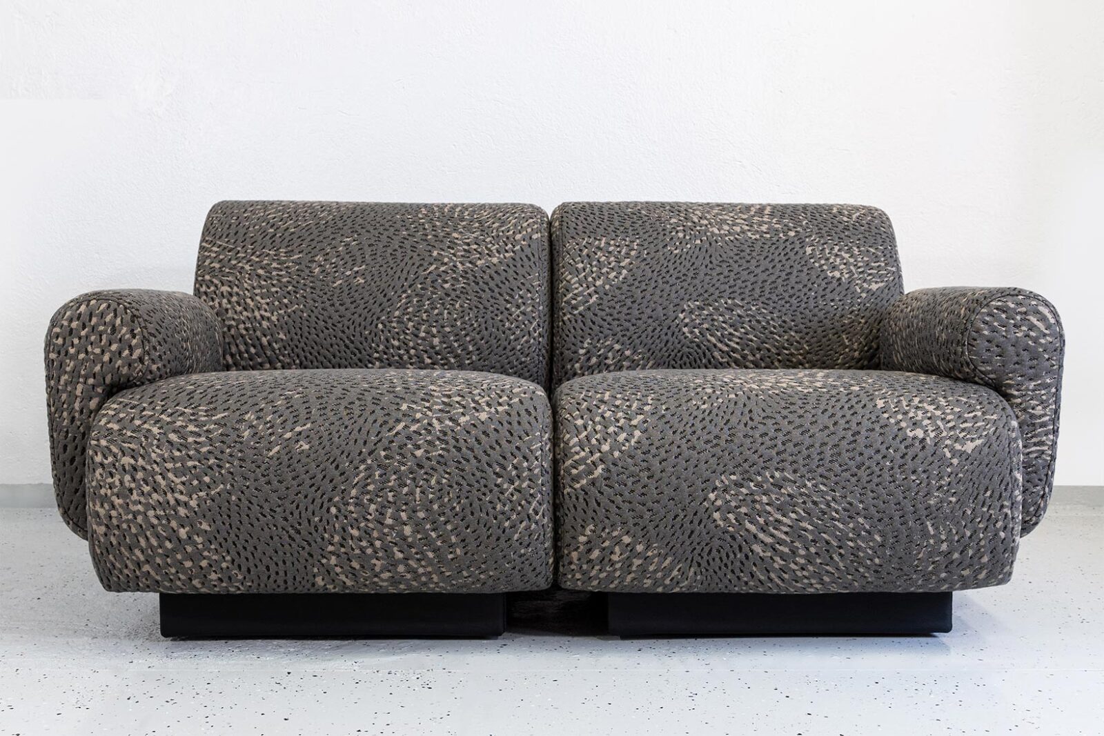 Sofa modułowa vintage, proj. Eberhard Geißler, Oelsa, Niemcy, lata 70