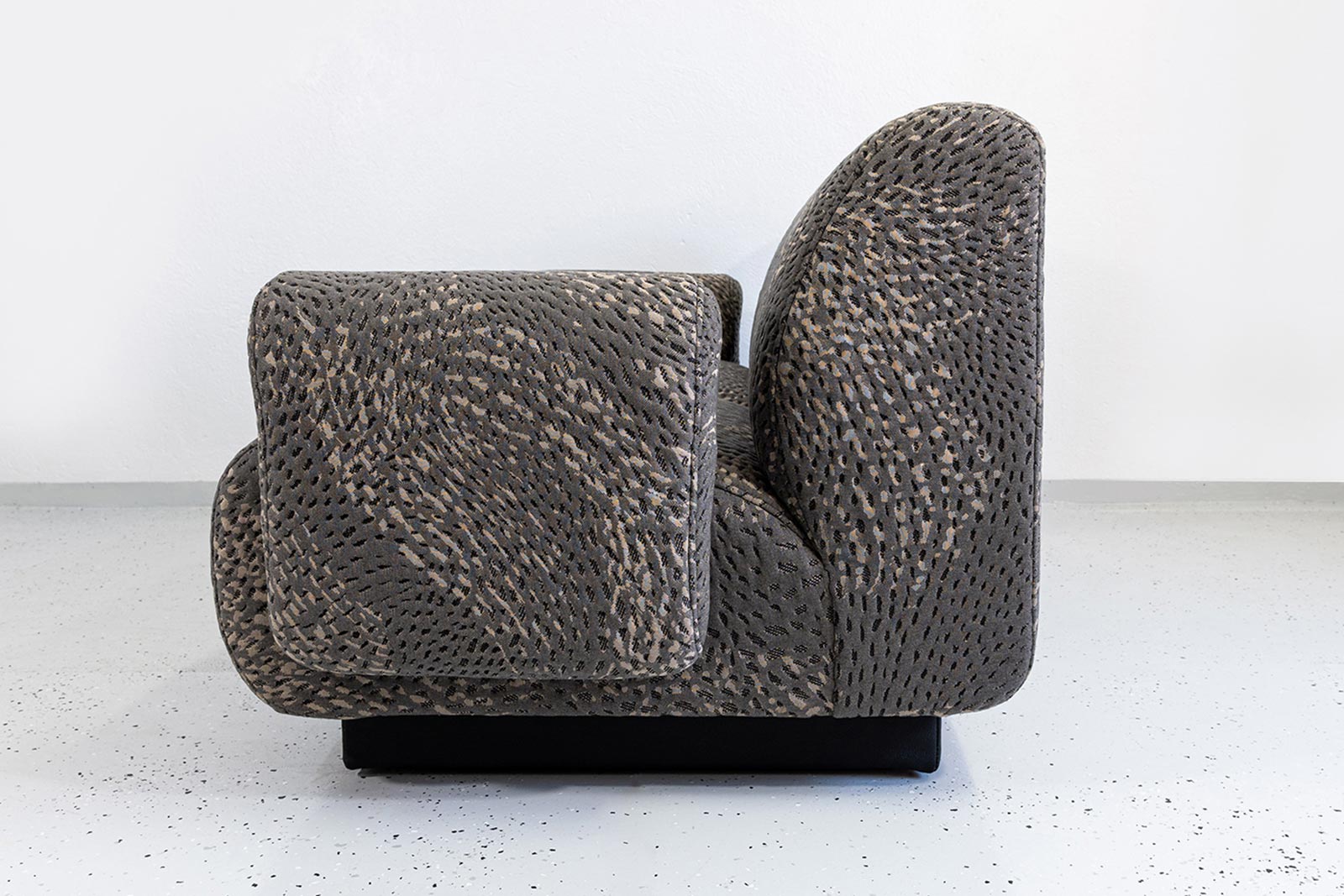 Sofa modułowa vintage, proj. Eberhard Geißler, Oelsa, Niemcy, lata 70