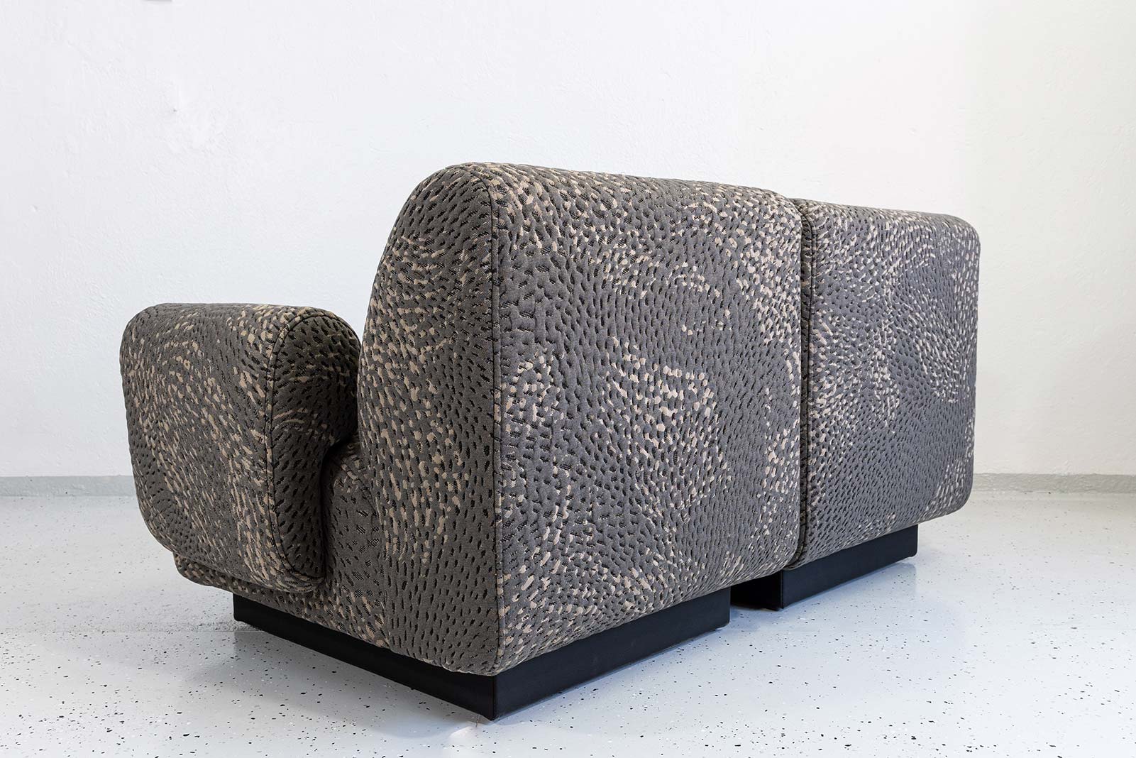 Sofa modułowa vintage, proj. Eberhard Geißler, Oelsa, Niemcy, lata 70