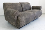Sofa modułowa vintage, proj. Eberhard Geißler, Oelsa, Niemcy, lata 70